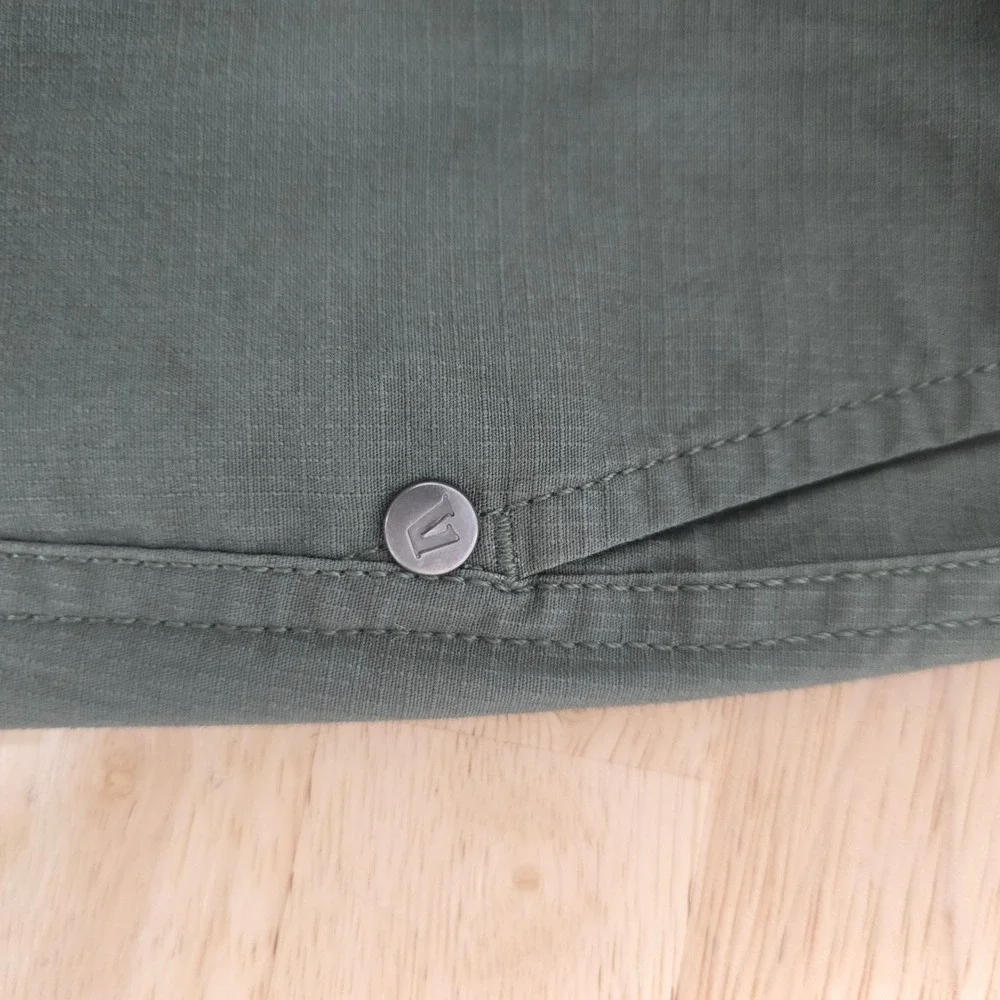 Vuori Performance Pants‎ Olive Green Cargo Drawstring Waist Men's M